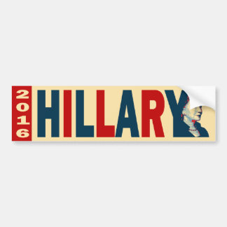 Hillary 2016 bumper sticker