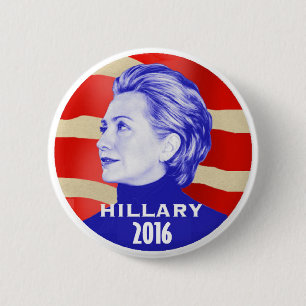 Hillary 2016 Button