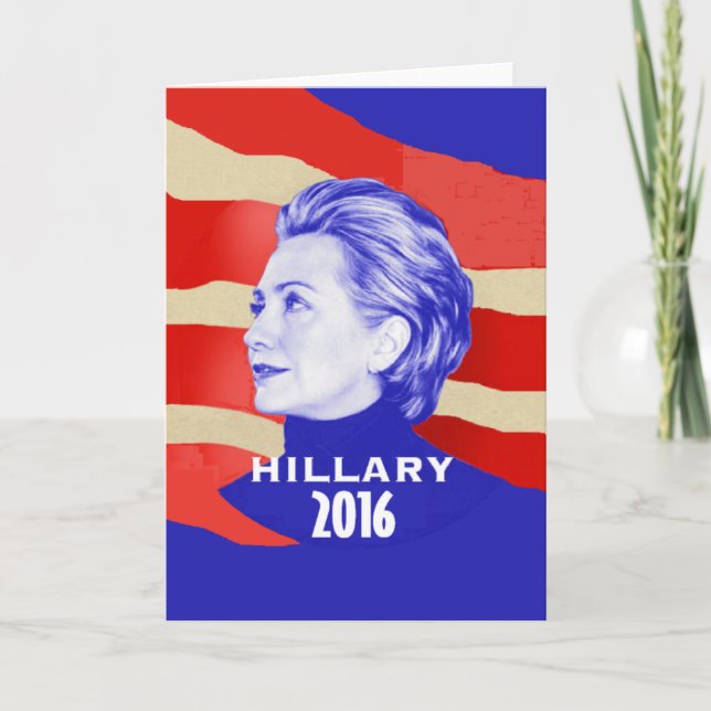 Hillary 2016 Card (Front)