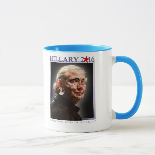 Hillary 2016 coffee mug (Right)