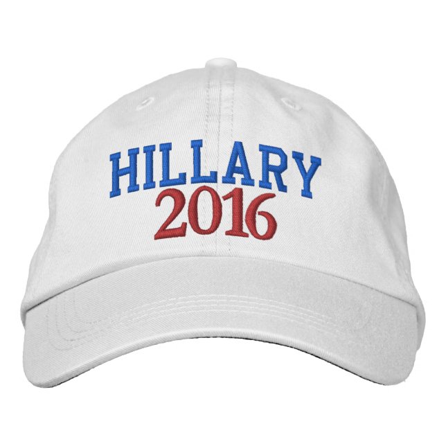 Hillary 2016 Embroidered Caps by HillaryClinton4u (Front)