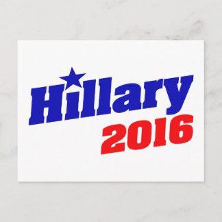 Hillary 2016 postcard