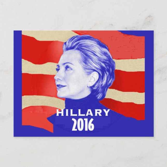 Hillary 2016 Postcard (Front)
