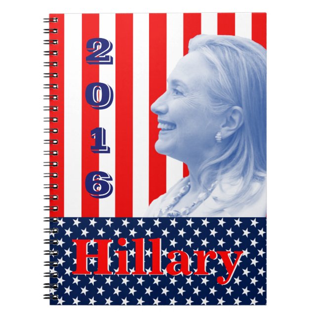 Hillary 2016 spiral notebook (Front)