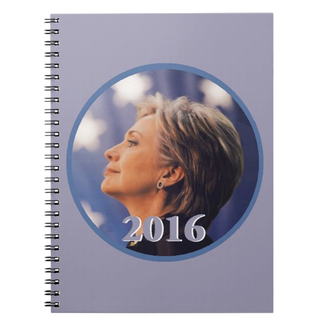 Hillary 2016 spiral notebook (Front)