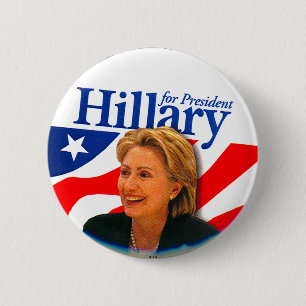 Hillary - Button