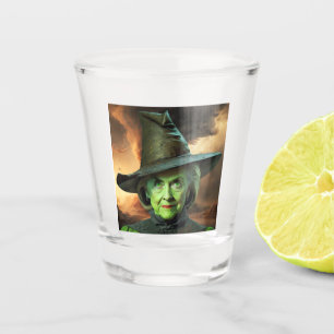 Hillary Cinton Wicked Witch of The United States Shot Glass