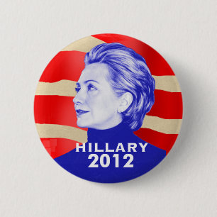 Hillary Clinton 2012 Button
