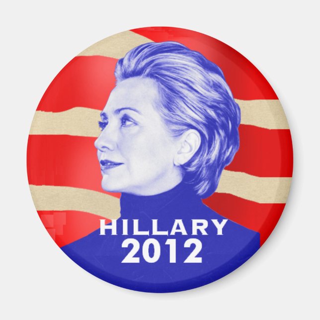 Hillary Clinton 2012 Magnet (Front)