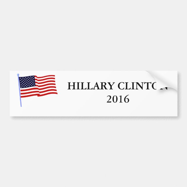 Hillary Clinton 2016 Bumper Sticker (Front)