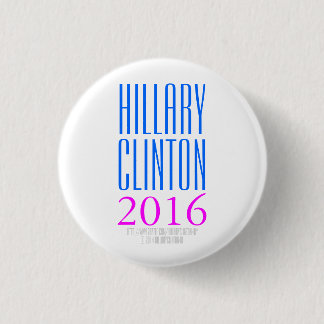 HILLARY CLINTON 2016 by HillaryClinton4u 3 Cm Round Badge