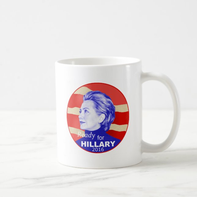 Hillary Clinton 2016 Coffee Mug (Right)