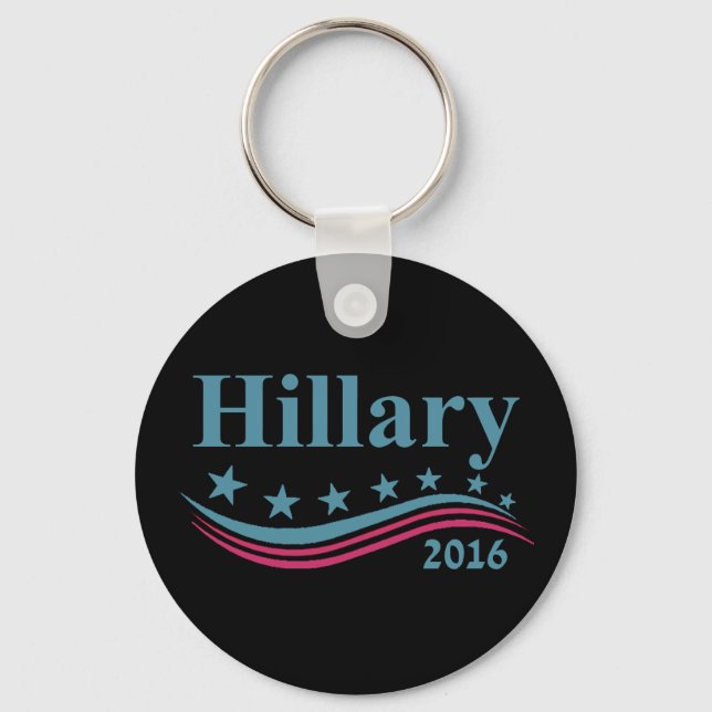 Hillary Clinton 2016 Key Ring (Front)