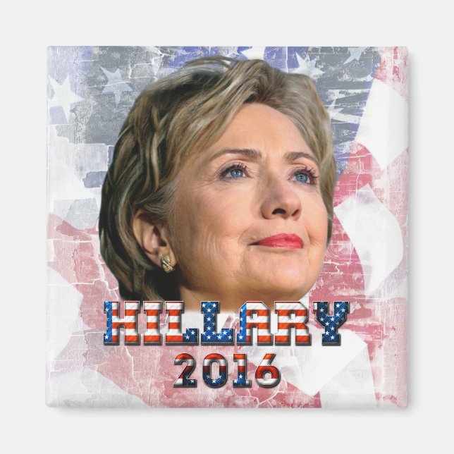Hillary Clinton 2016 Magnet (Front)