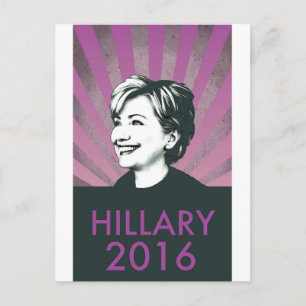 Hillary Clinton 2016 Postcard
