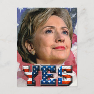 Hillary Clinton 2016 Postcard