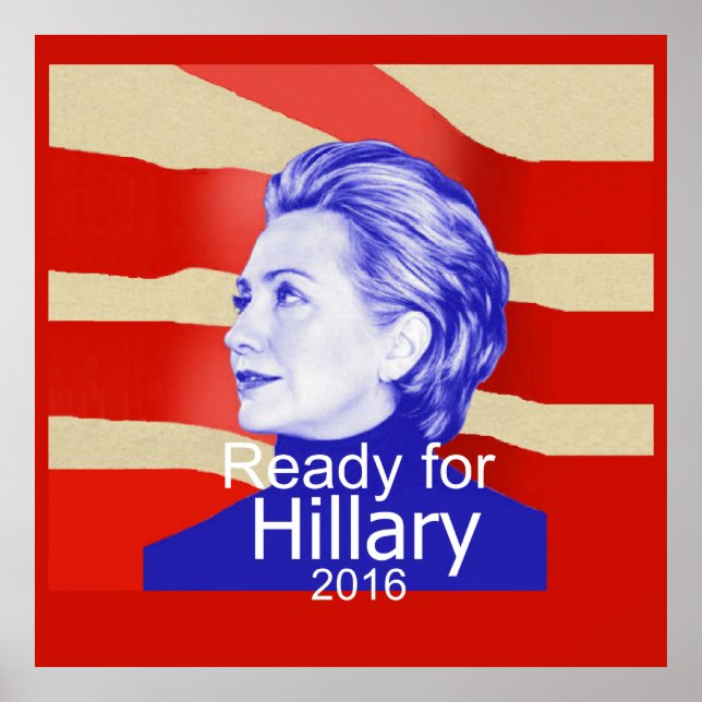 Hillary Clinton 2016 Poster (Front)