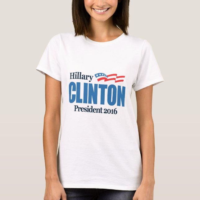 Hillary Clinton 2016 T-Shirt (Front)
