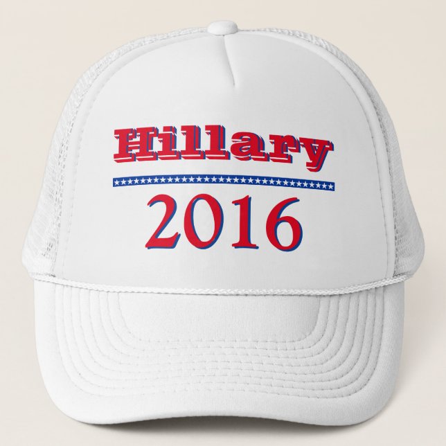 Hillary Clinton 2016 Trucker Hat (Front)