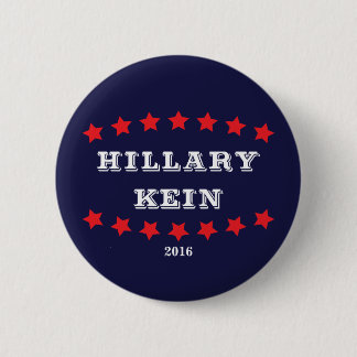 Hillary Clinton and Tim Kaine 2016 Blue Button