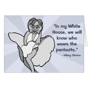 Hillary Clinton as Marilyn Monroe