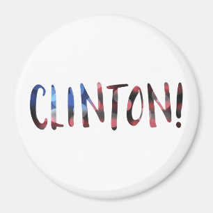 Hillary Clinton bokeh Magnet