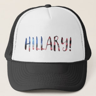 Hillary Clinton bokeh Trucker Hat