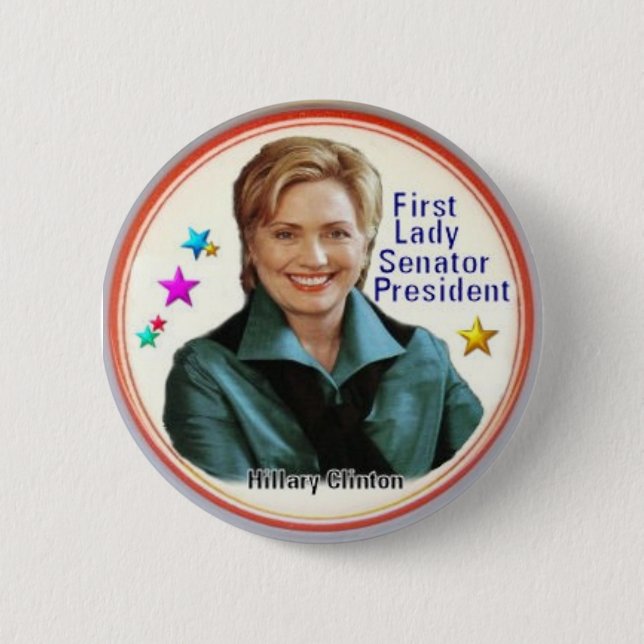 Hillary Clinton Button (Front)