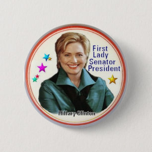 Hillary Clinton Button