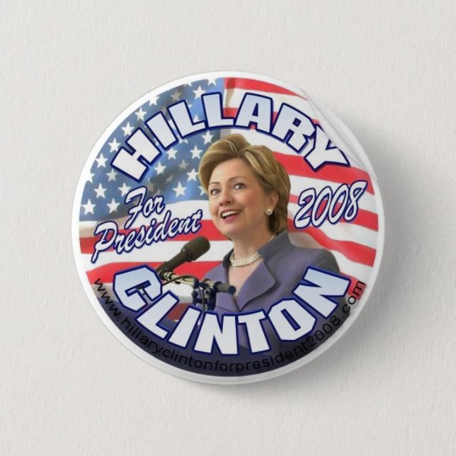 hillary clinton button (Front)