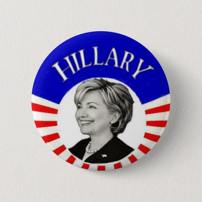 Hillary Clinton Button (Front)