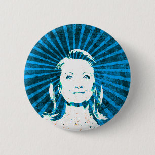 Hillary Clinton for President 2016 6 Cm Round Badge