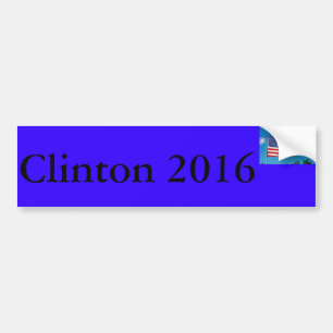 Hillary Clinton for president 2016 bumper sticker