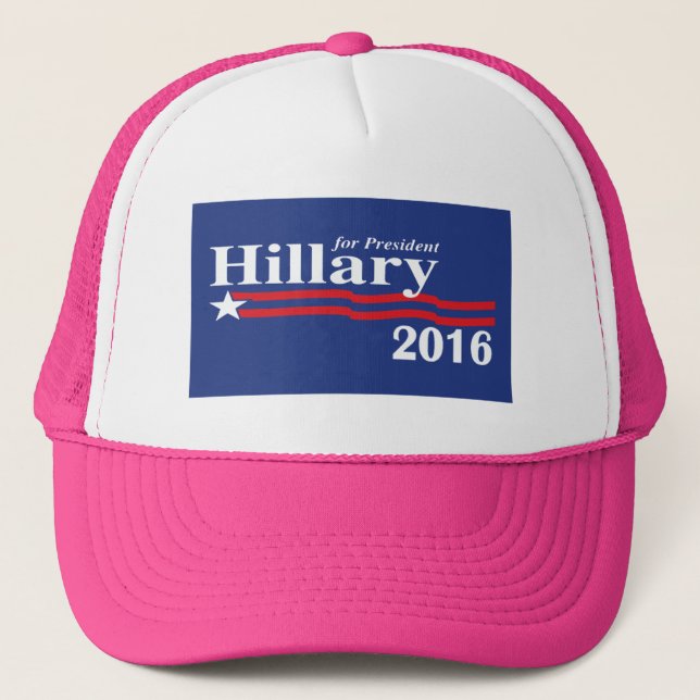 Hillary Clinton For President 2016 Campaign Hat (Front)