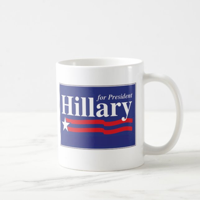 Hillary Clinton For President 2016 Coffee Mug (Right)