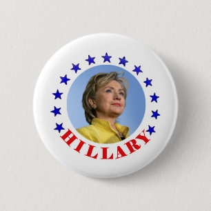 Hillary Clinton for Presidenty 2016 6 Cm Round Badge