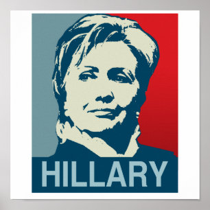 HILLARY CLINTON HOPE-.png Poster