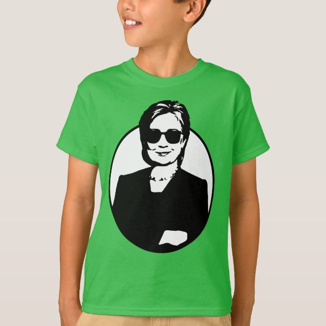 Hillary Clinton is a Badass Kid's Tee (Front)