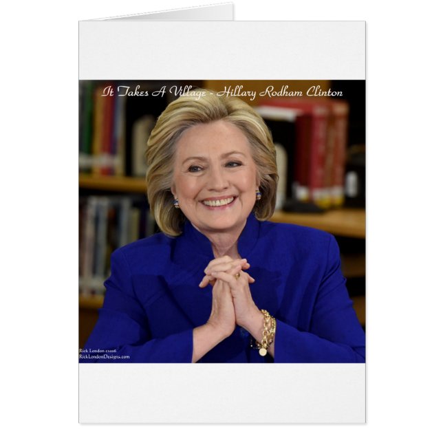 Hillary Clinton It Takes A Village Gift (Front)