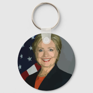 hillary clinton key ring
