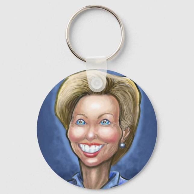 Hillary Clinton Key Ring (Front)