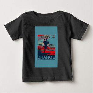 Hillary Clinton latest campaign slogan for 2016 Baby T-Shirt