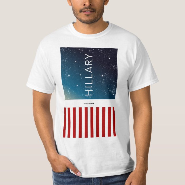 HIllary Clinton Mens Shirt (Front)