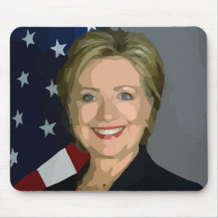 hillary clinton mouse pad