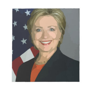 hillary clinton notepad