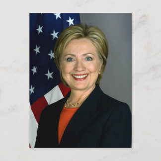 Hillary Clinton Official Portrait Postcard