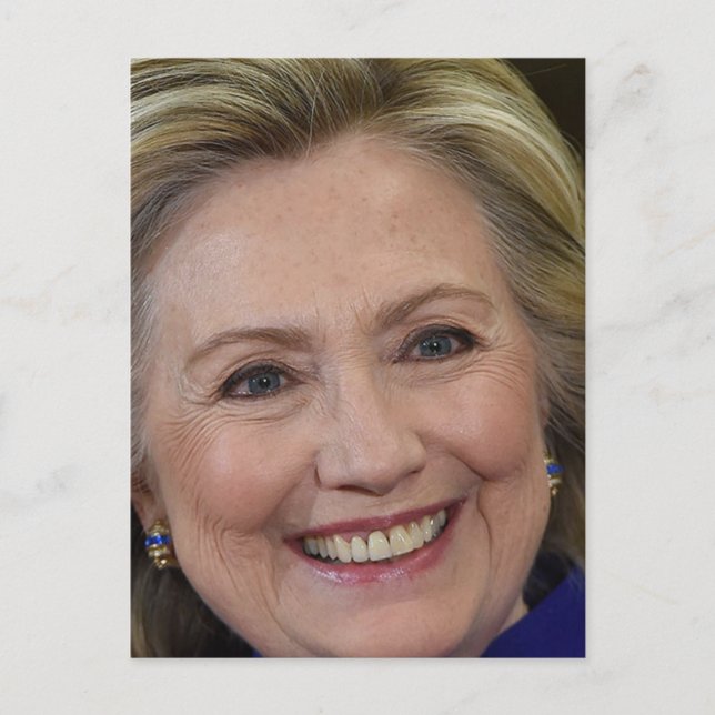 Hillary Clinton Postcard (Front)