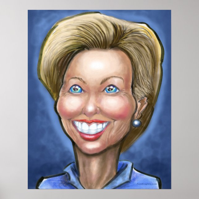 Hillary Clinton Poster (Front)