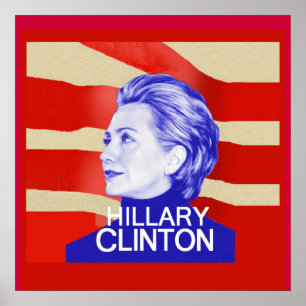 Hillary Clinton POSTER Print