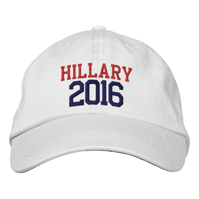 Hillary Clinton President 2016 Embroidered Hat (Front)